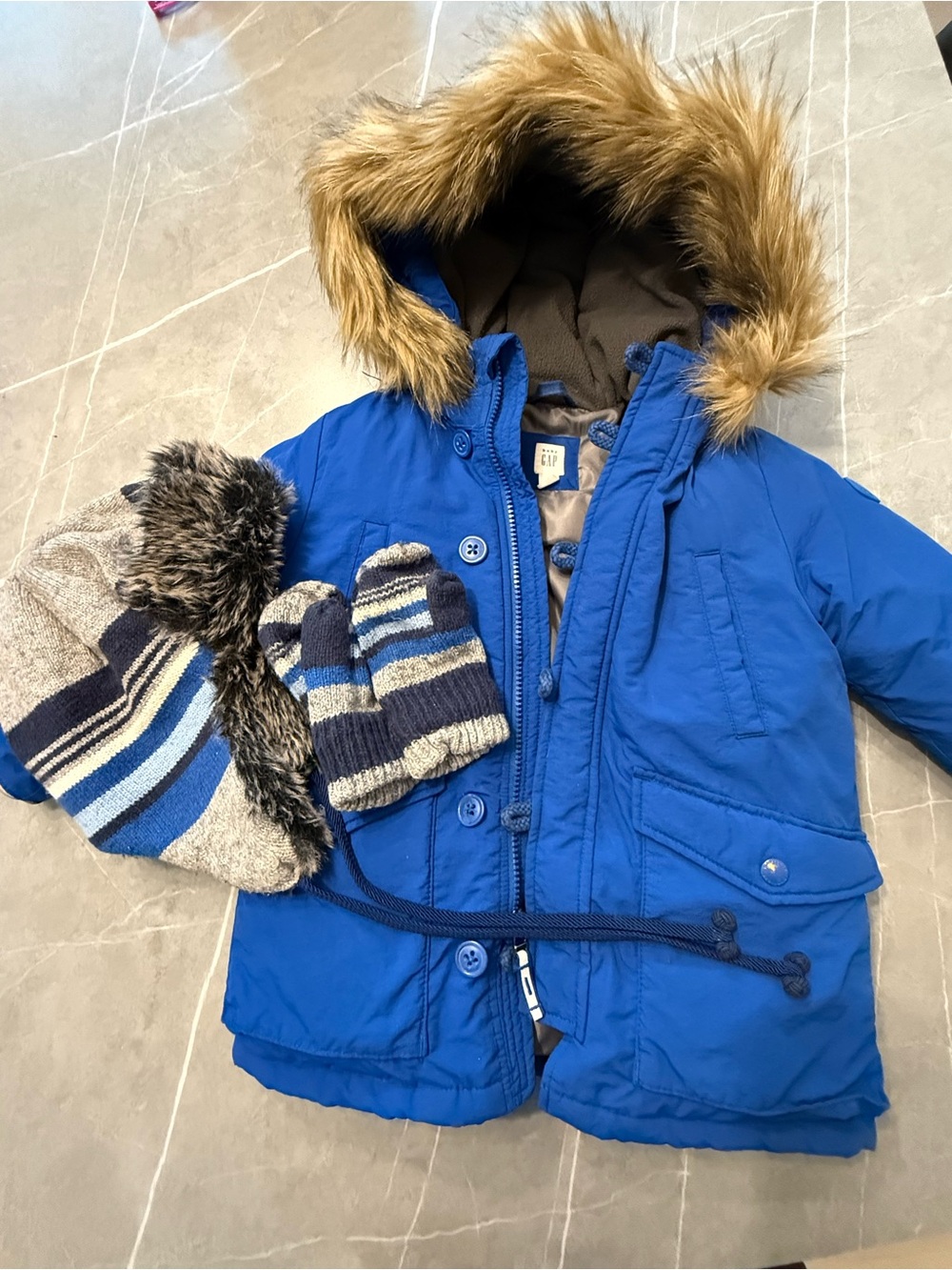 GAP Blue Boys Jacket Sz. 4T